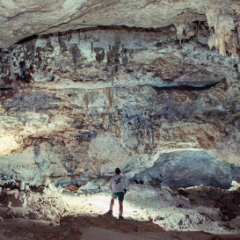 Mona Island large cave room