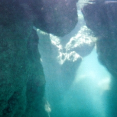 Almost like cave snorkelling
