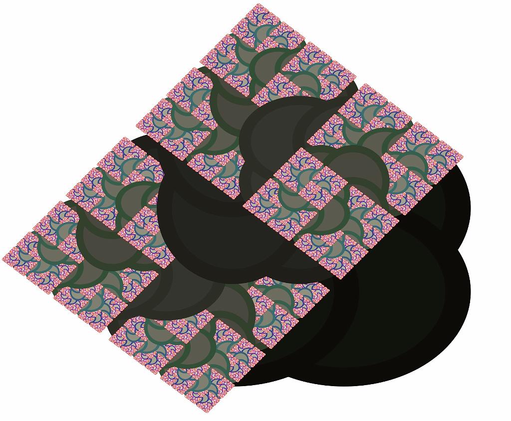 Fractals and PostScript photograph. Download <a href='/design/fractalfiles/MushroomCloudSquares.ps'>the PostScript file</a>.
 See <a href='/design/fractalslarge/MushroomCloudSquares.jpg'>the larger size</a>.