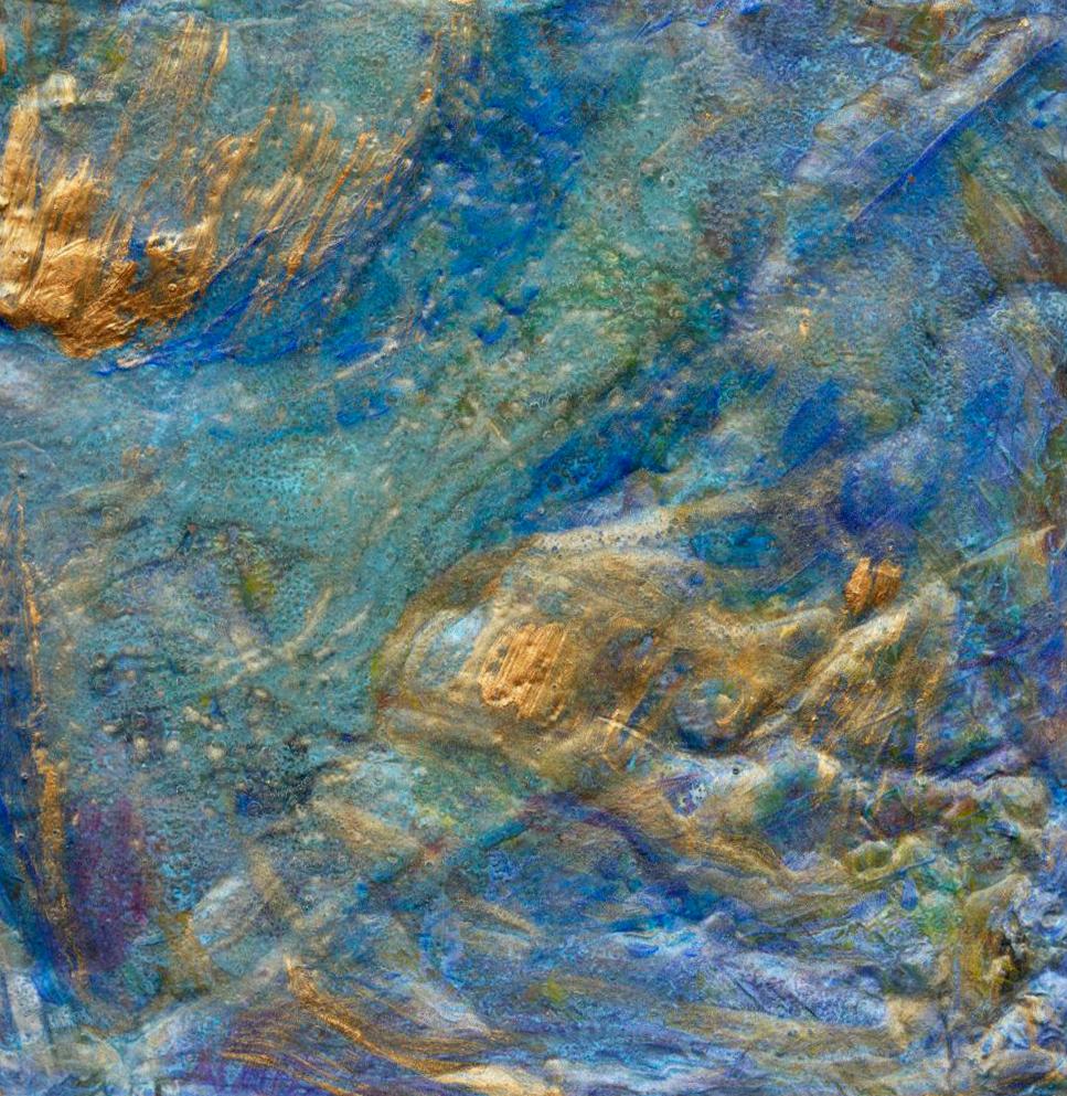 Abstract acrylic paintings photograph. 5x5 inches on stretched canvas.