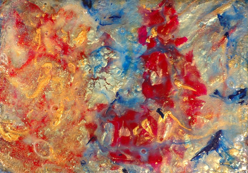 Abstract acrylic paintings photograph. 8x5 inches on stretched canvas.