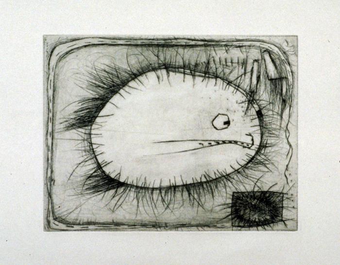 Drawings, Etchings, Collage photograph. An etching I did in college.