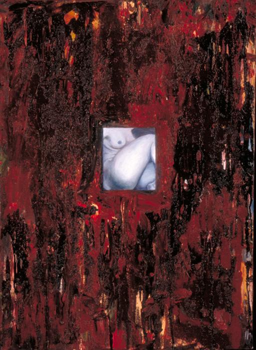 Figures and Portraits photograph. 12x24 inches oil on canvas