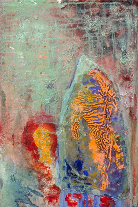 Figures and Portraits photograph. 8x12 inches oil on wood