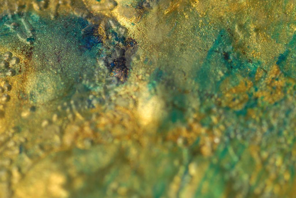 Extreme close-up macros of abstract acrylic paintings photograph. 