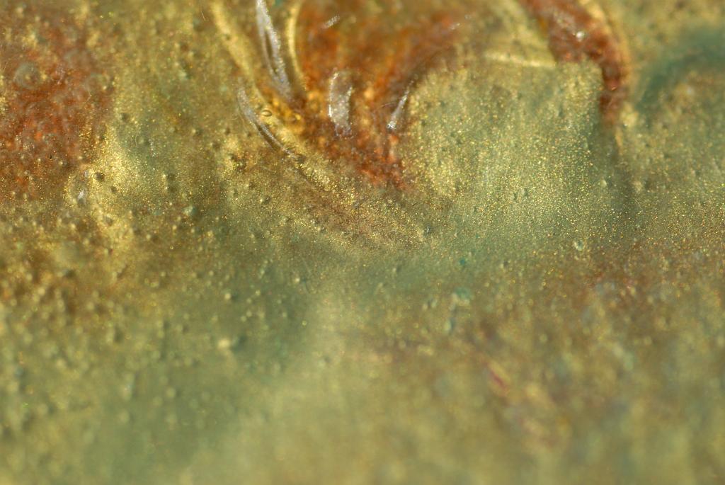 Extreme close-up macros of abstract acrylic paintings photograph. 