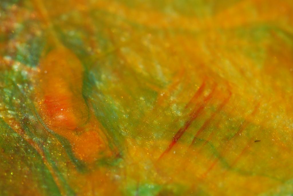 Extreme close-up macros of abstract acrylic paintings photograph. 