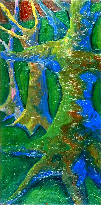 Surreal oil paintings photograph. 12x24inches, oil on canvas