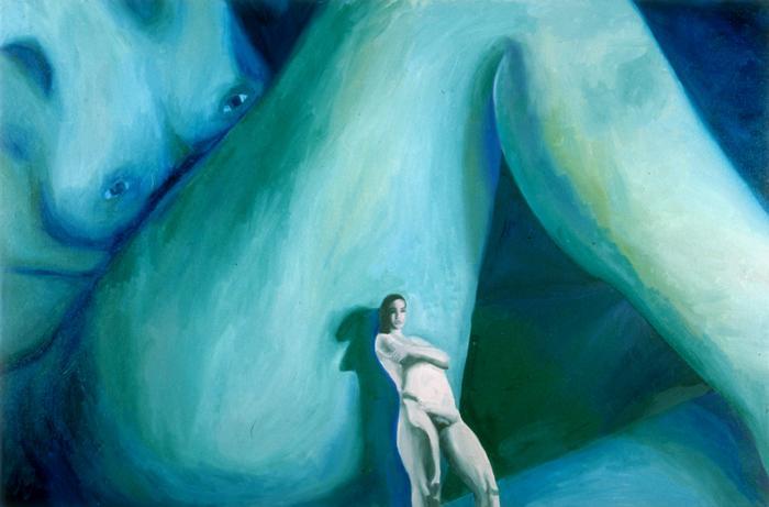 Surreal oil paintings photograph. I based this painting on a photograph.