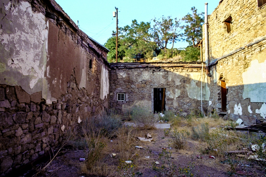 Burning Man 1996 photograph. Austin was a bit run down, but it also had an old west feel to it.
