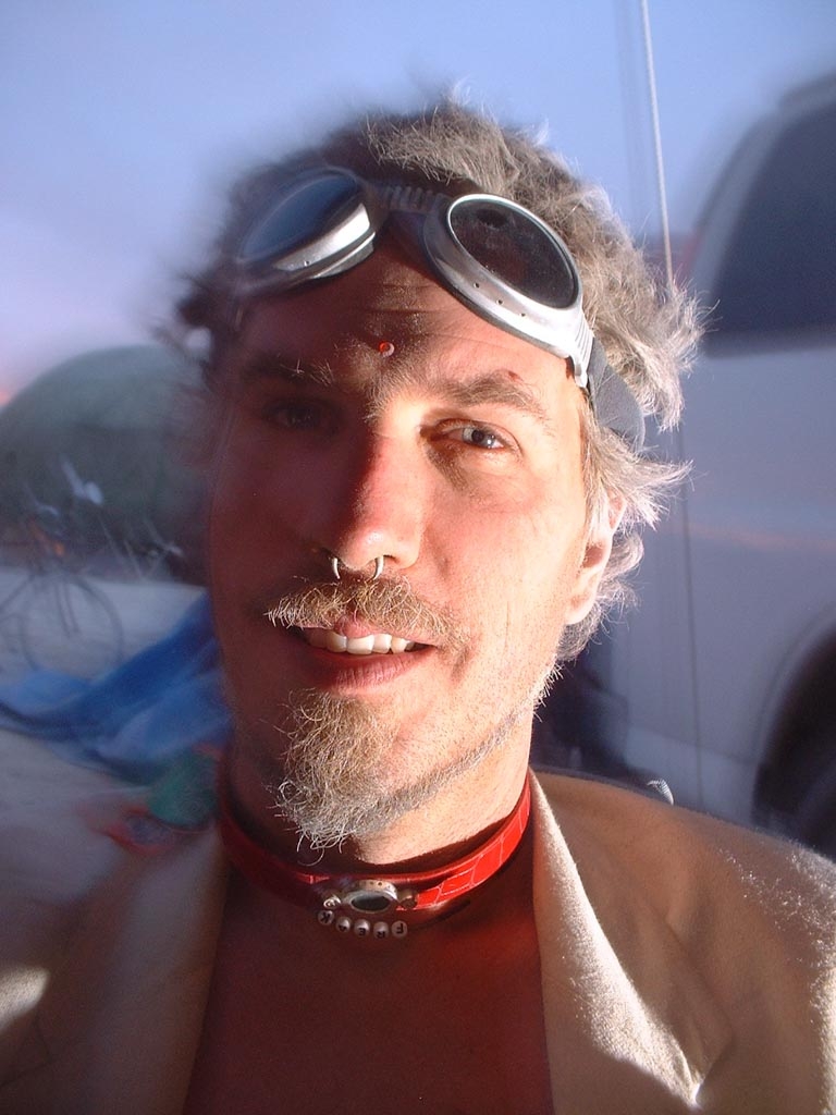 Burning Man 2003 photograph. Random was his name