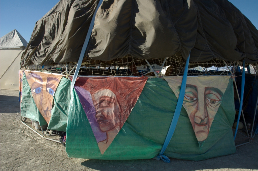 Burning Man 2005 photograph. 
