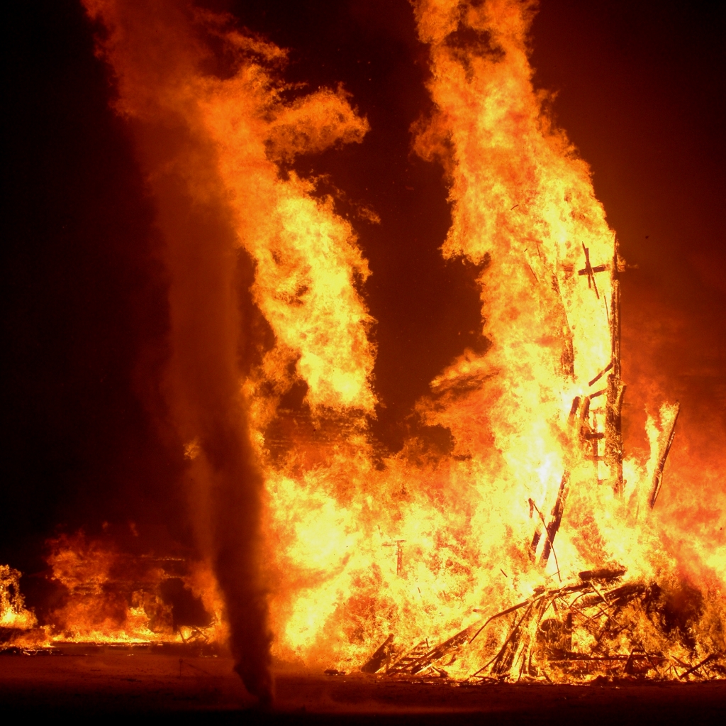 Burning Man 2005 photograph. 