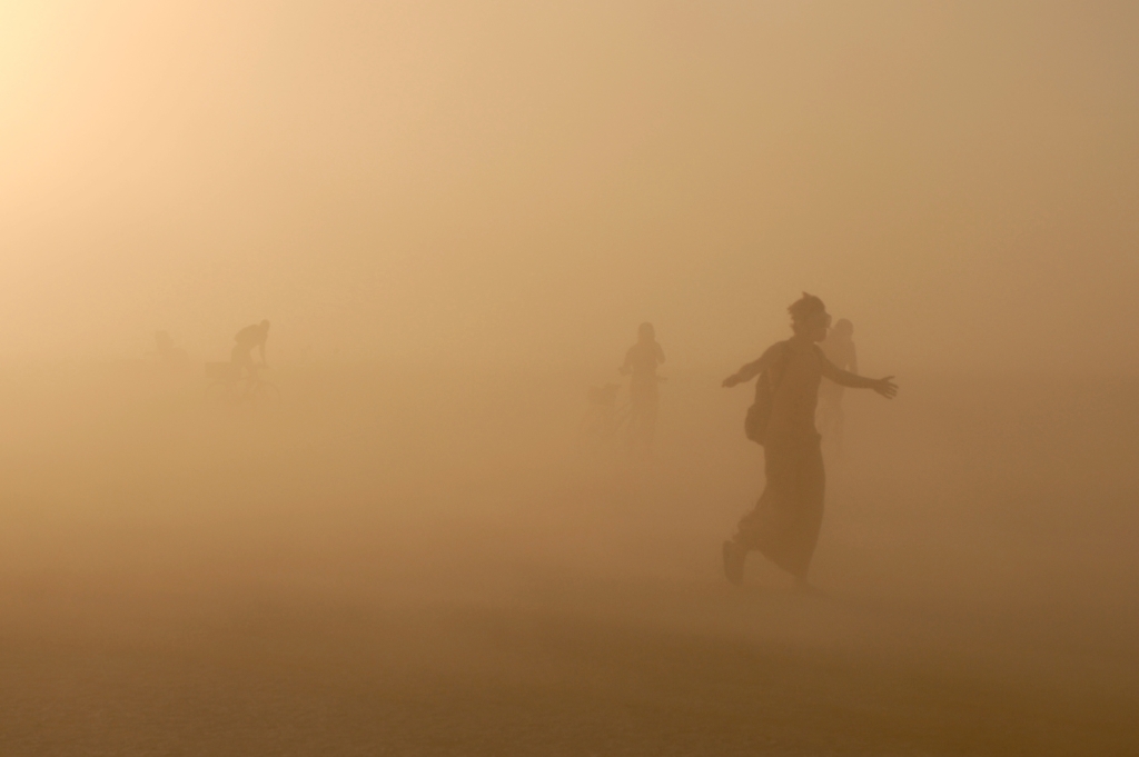 Burning Man 2006 photograph. 