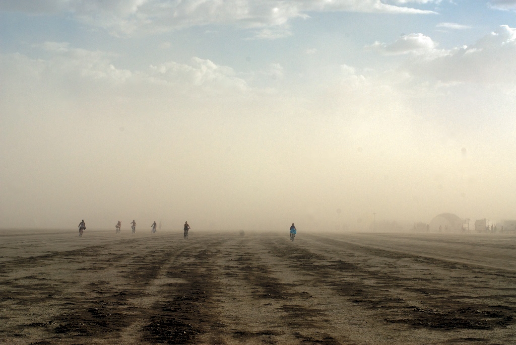 Burning Man 2009 photograph. 