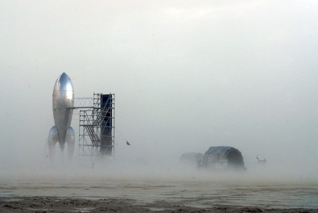 Burning Man 2009 photograph. 