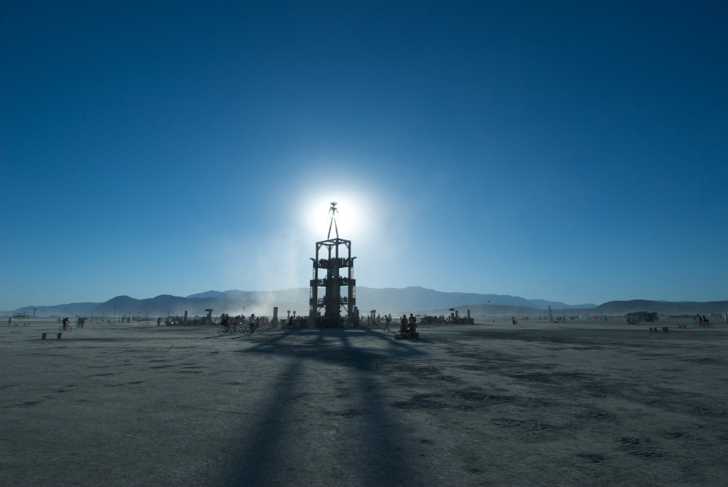 Burning Man 2010 photograph. 