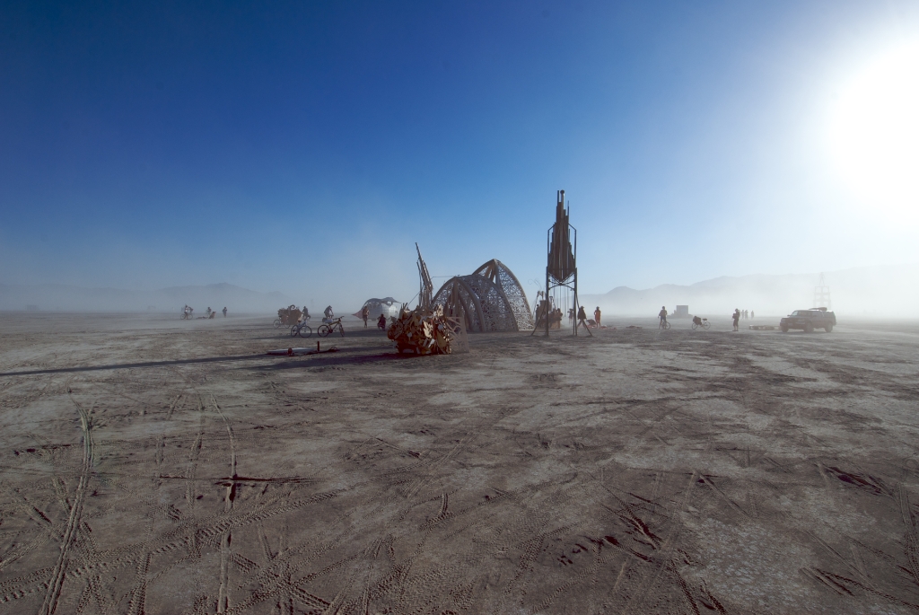 Burning Man 2010 photograph. 
