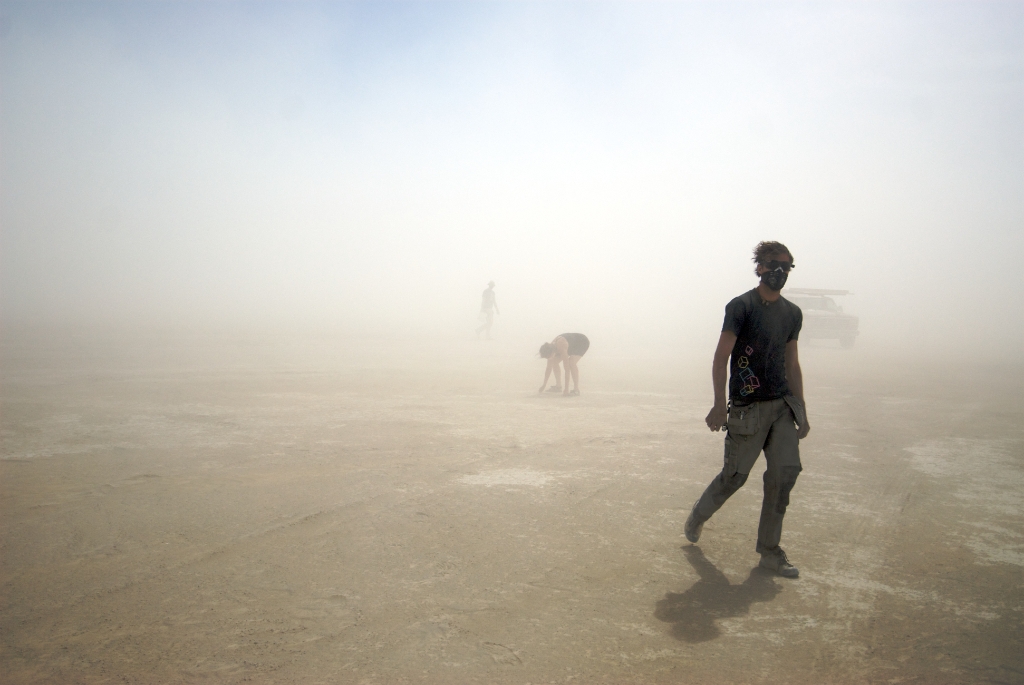 Burning Man 2010 photograph. 