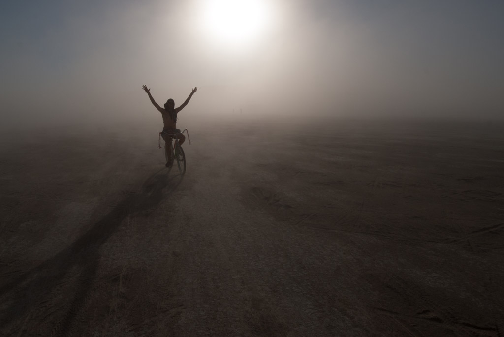 Burning Man 2010 photograph. 
