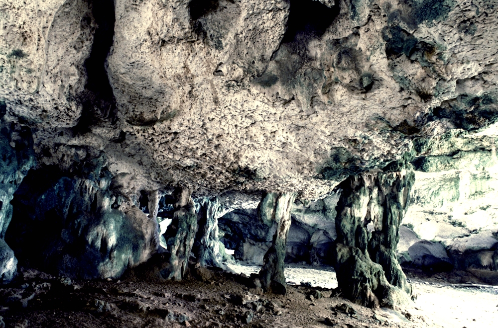 Mona Island Caves, Puerto Rico photograph. 