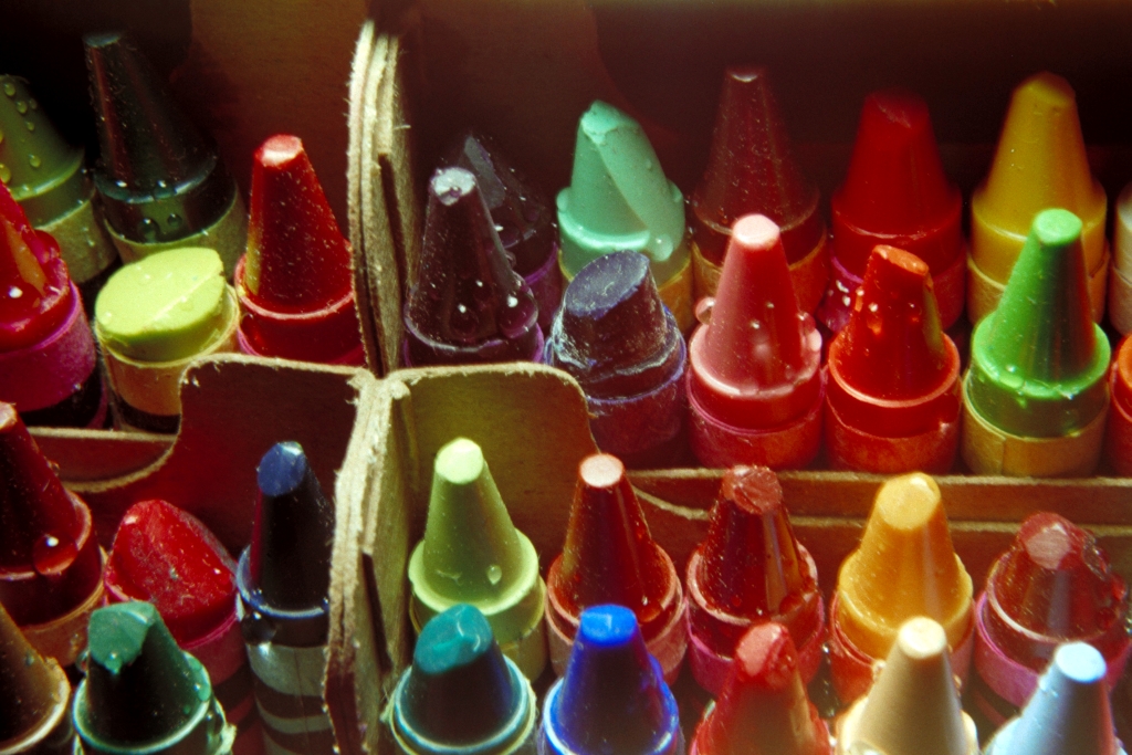 Crayons photograph. 