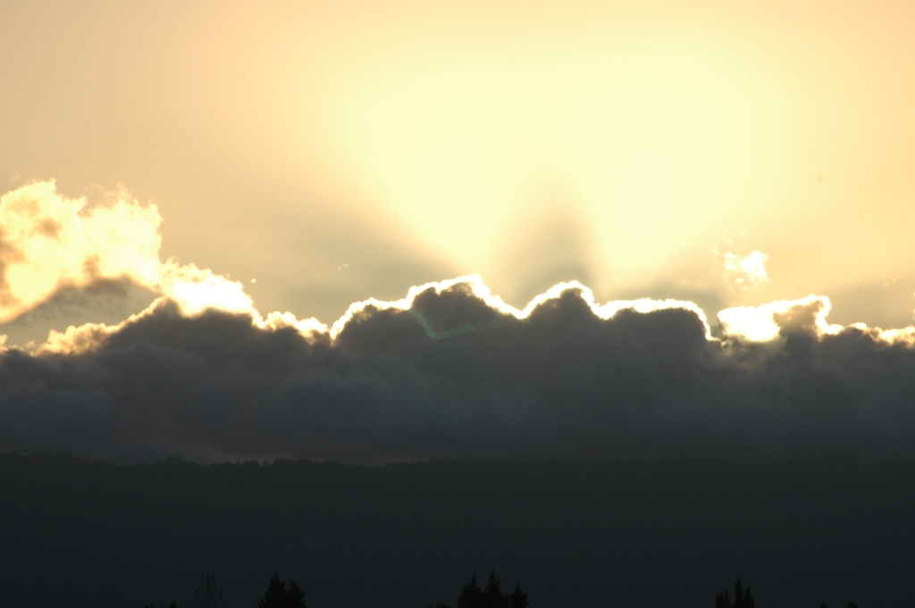 Sky, lightning and clouds photograph. 