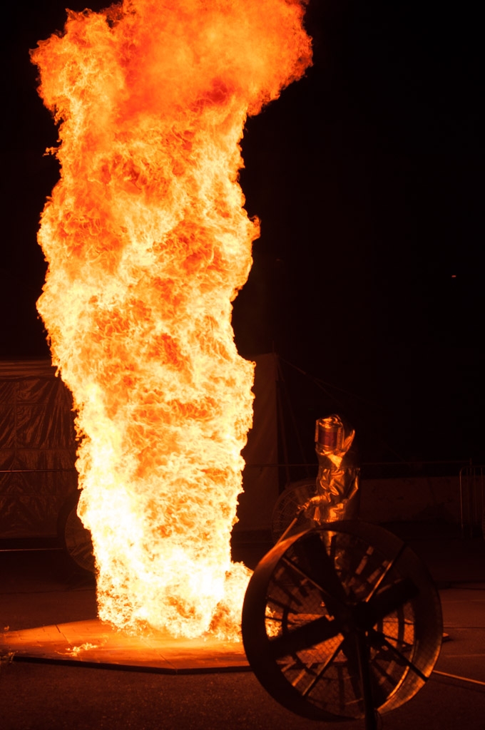 Fire Arts photograph. 