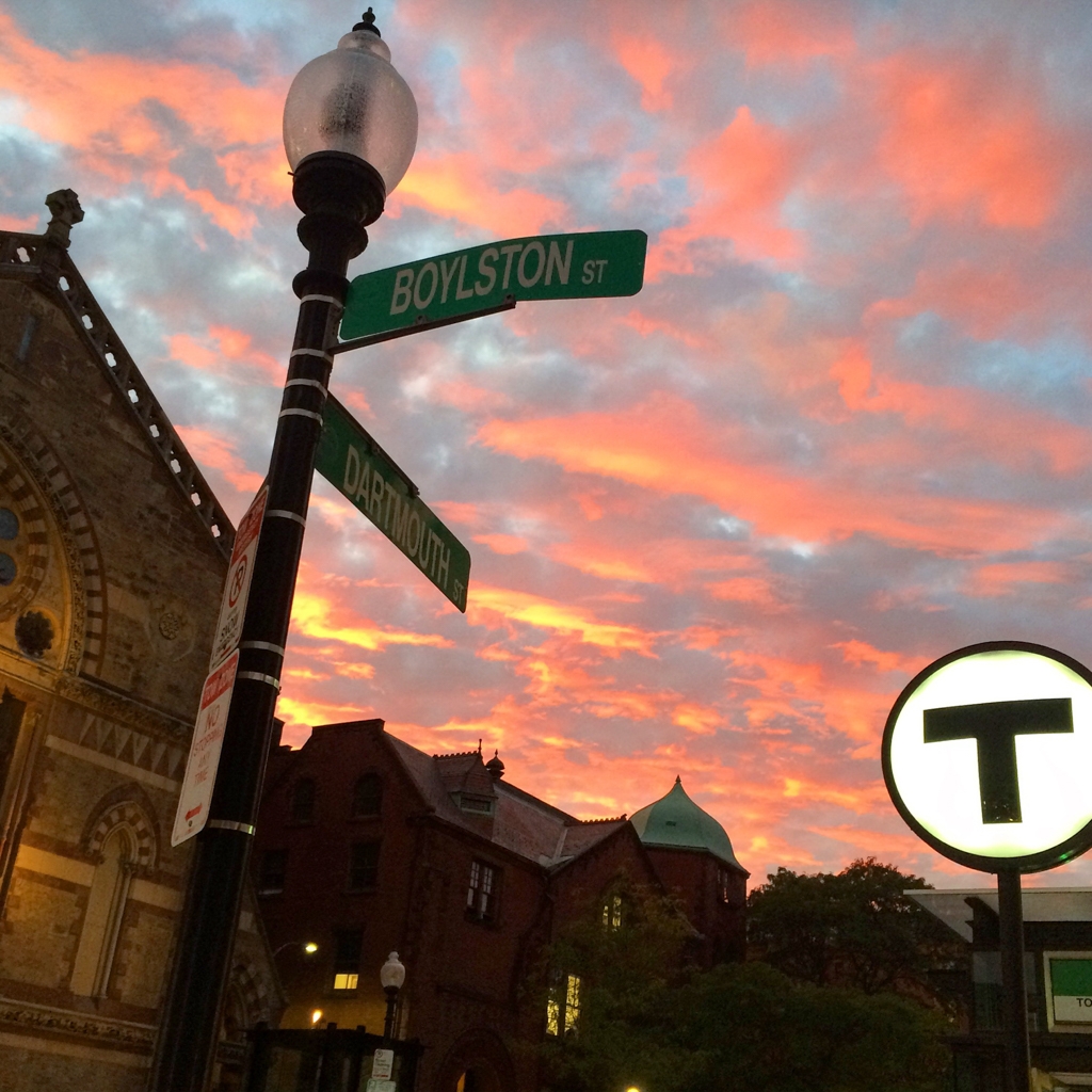 Boston, Massachusetts photograph. I love the old, old churches.