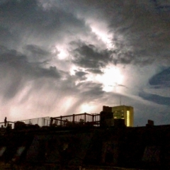 Lightning in the south end