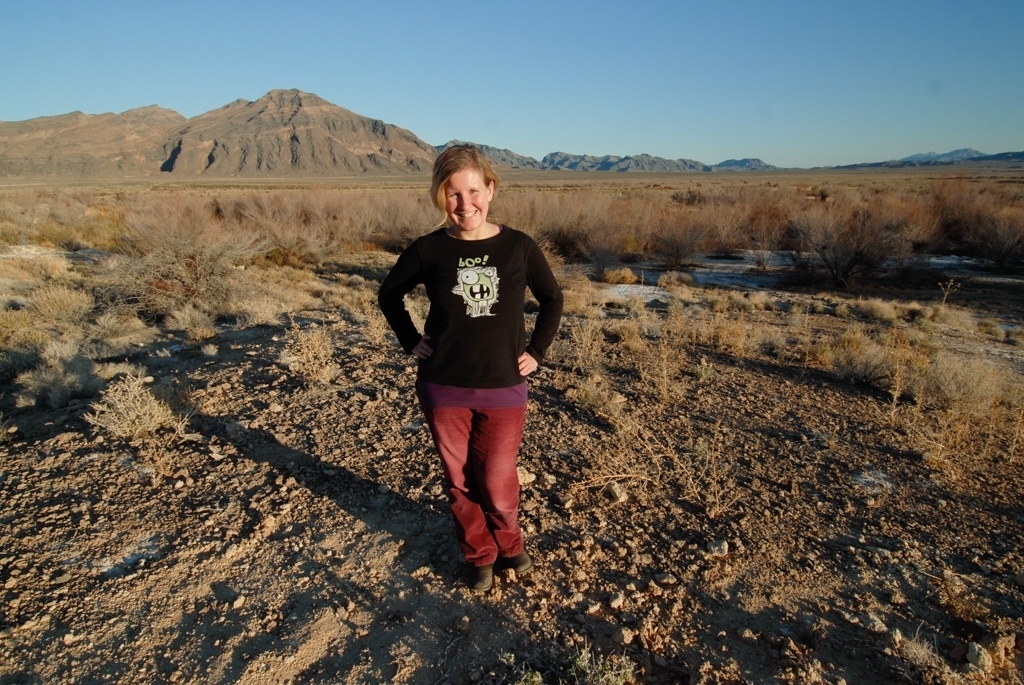 Death Valley, California photograph. The coyotes were howling and I got spooked!