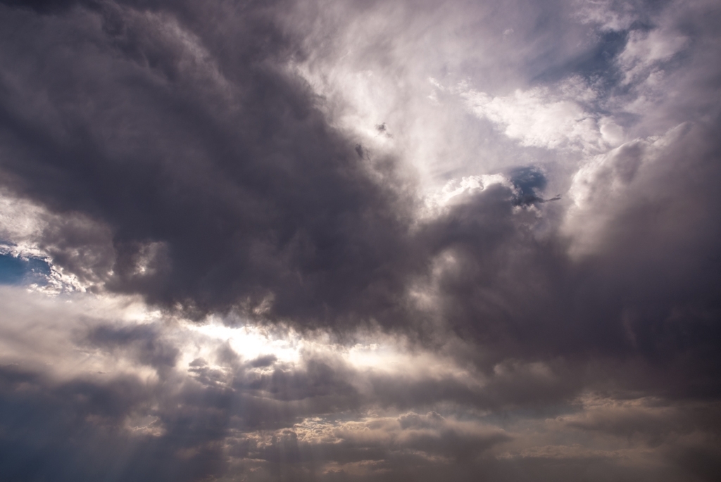 Death Valley, California photograph. The sky was fantastic near the large dunes. Peter explained that it had something to do with dust or smoke in the air making it seem more saturated blue. There was a wildfire not too far away.