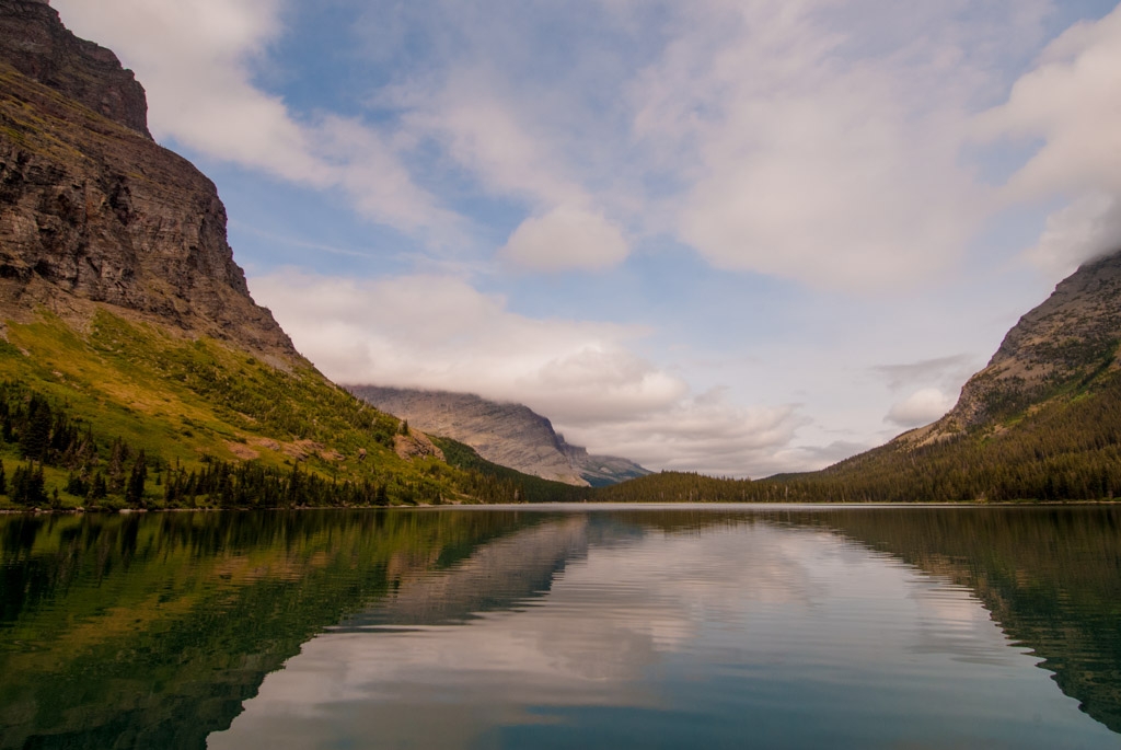 Glacier National Park, Montana photograph. I was on a boat when I took this photo.