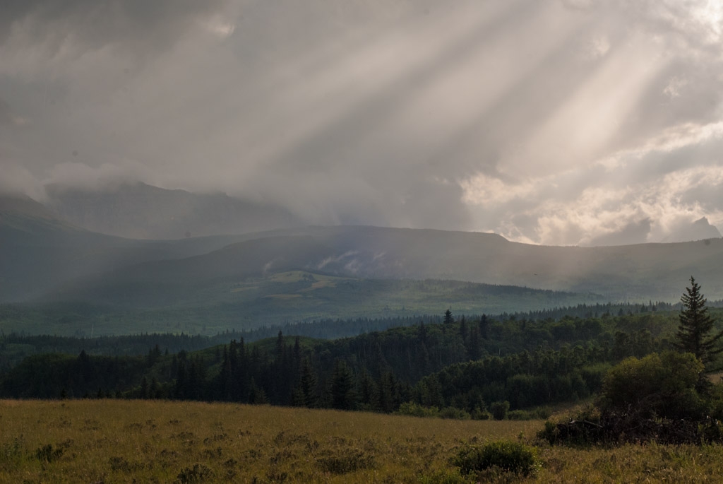 Glacier National Park, Montana photograph. I loved Glacier National Park. The sky seemed endlessly dramatic.