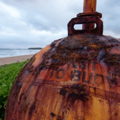 Bouy on the Beach, western side of Kauai