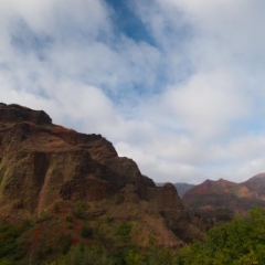 Waimea Canyon, Halfway Down