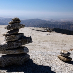 Cairn on Little Baldy