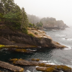 Cape Flattery ocean cliffs