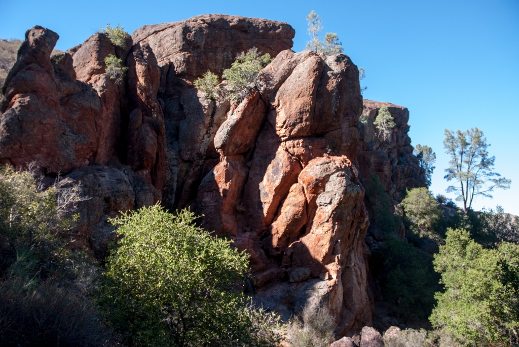 Pinnacles National Monument, California photograph. I like the hint of orange and teal.