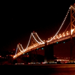 San Francisco bay bridge